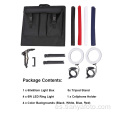 Kit de carpa de caja de luz portátil de 24 pulgadas / 60 cm caja de luz led